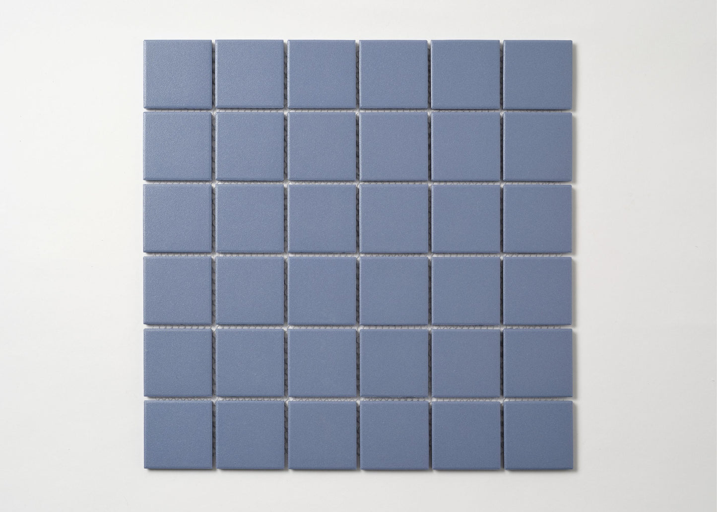 Cornflower Blue Unglazed Medium Square-UNGLAZED-Mosaic Mode