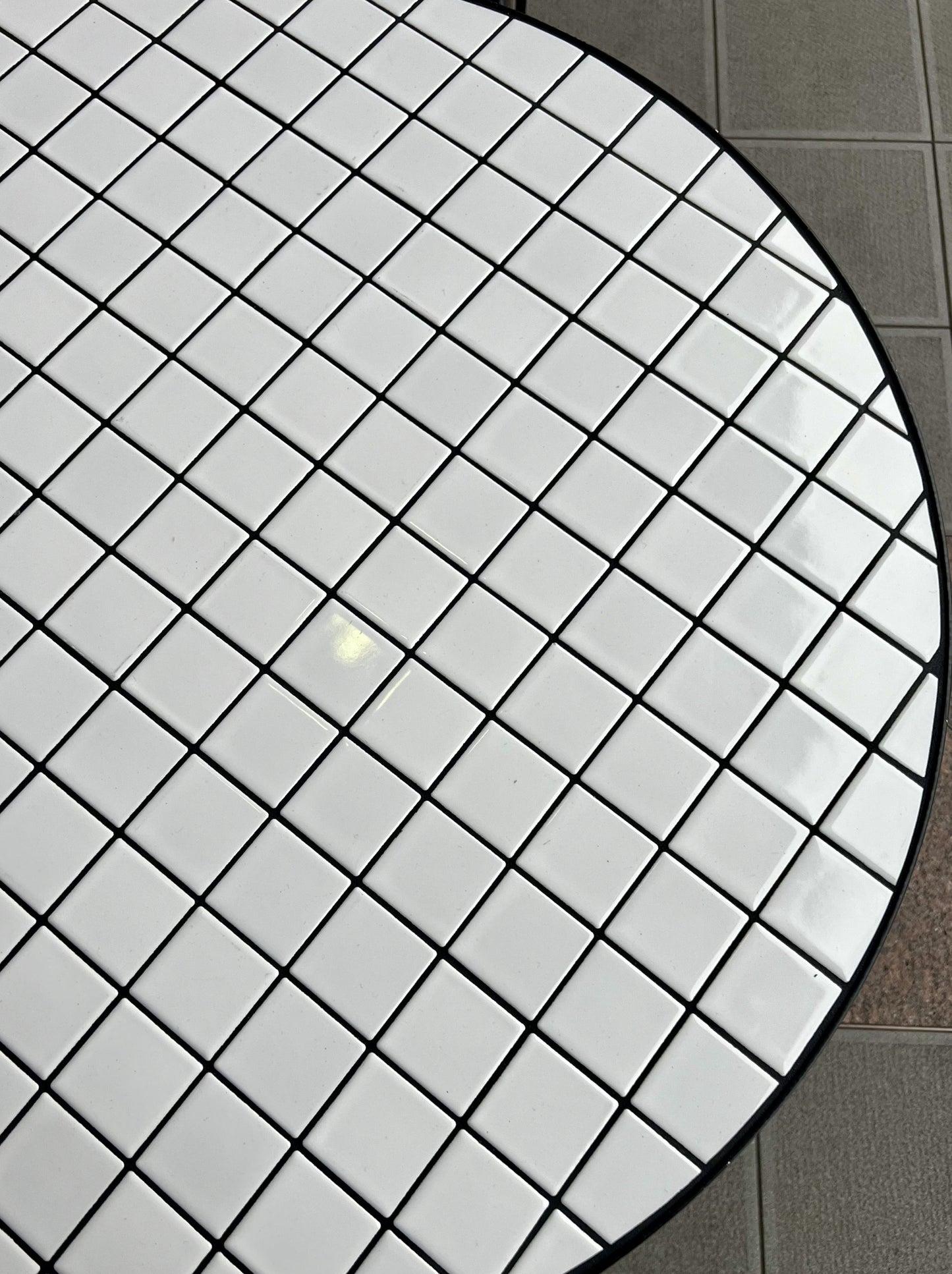 White Gloss Medium Square-GLAZED PORCELAIN-Mosaic Mode
