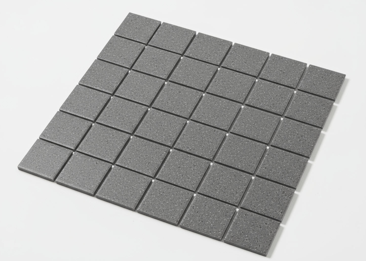 Midnight Speckled Unglazed Medium Square-UNGLAZED-Mosaic Mode