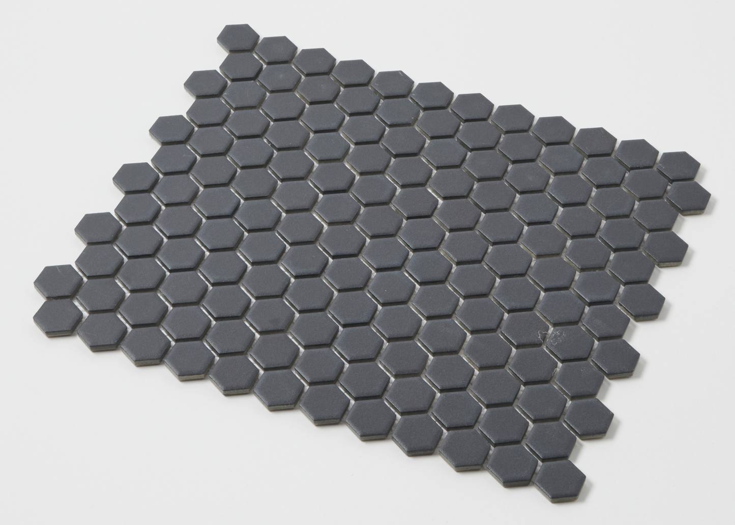 Mightnight Black Glazed Small Hexagon-HEXAGON-Mosaic Mode
