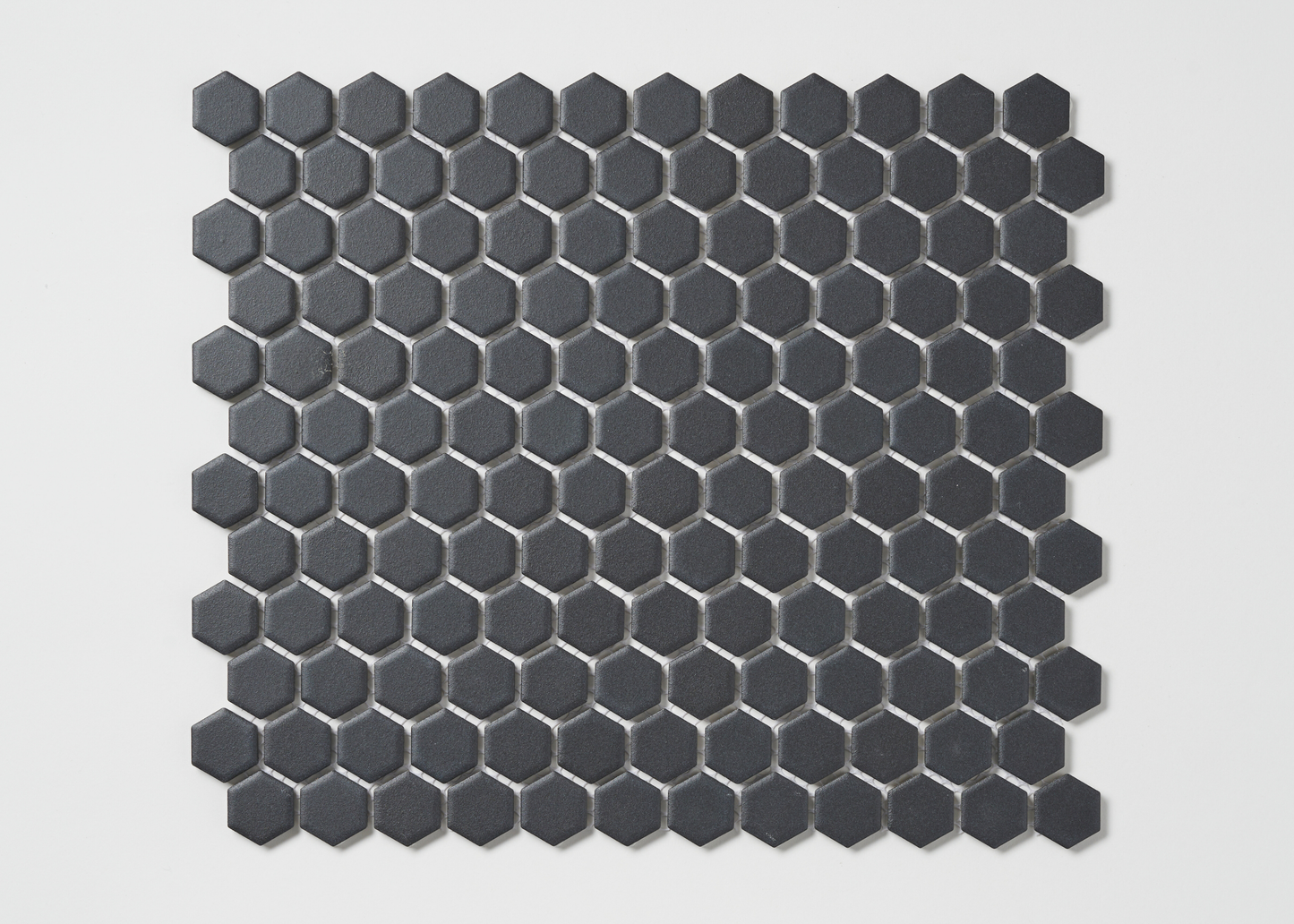 Mightnight Black Glazed Small Hexagon-HEXAGON-Mosaic Mode