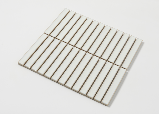 Linen White Speckled Concave Finger-KIT KAT-Mosaic Mode