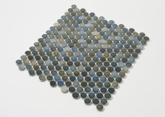 Mottled Mix Gloss Penny Round-PENNY ROUND-Mosaic Mode