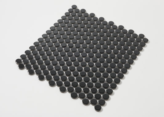 Black Gloss Penny Round-PENNY ROUND-Mosaic Mode
