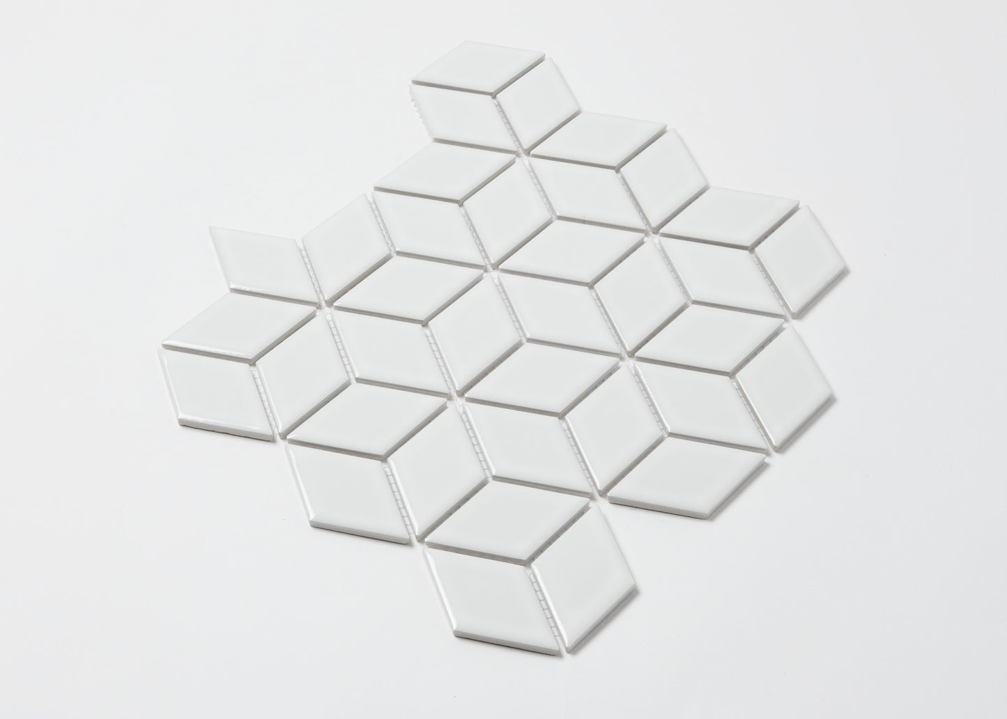 White Gloss Cube-CUBE-Mosaic Mode