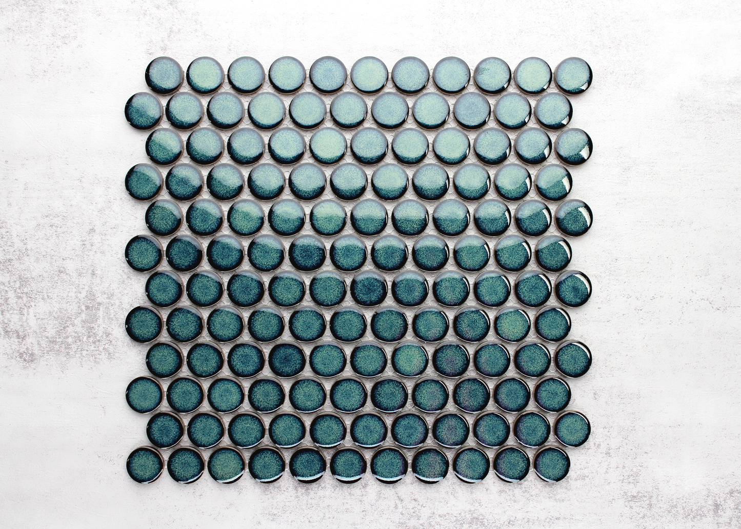 Calypso Green Large Penny Round-PENNY ROUND-Mosaic Mode