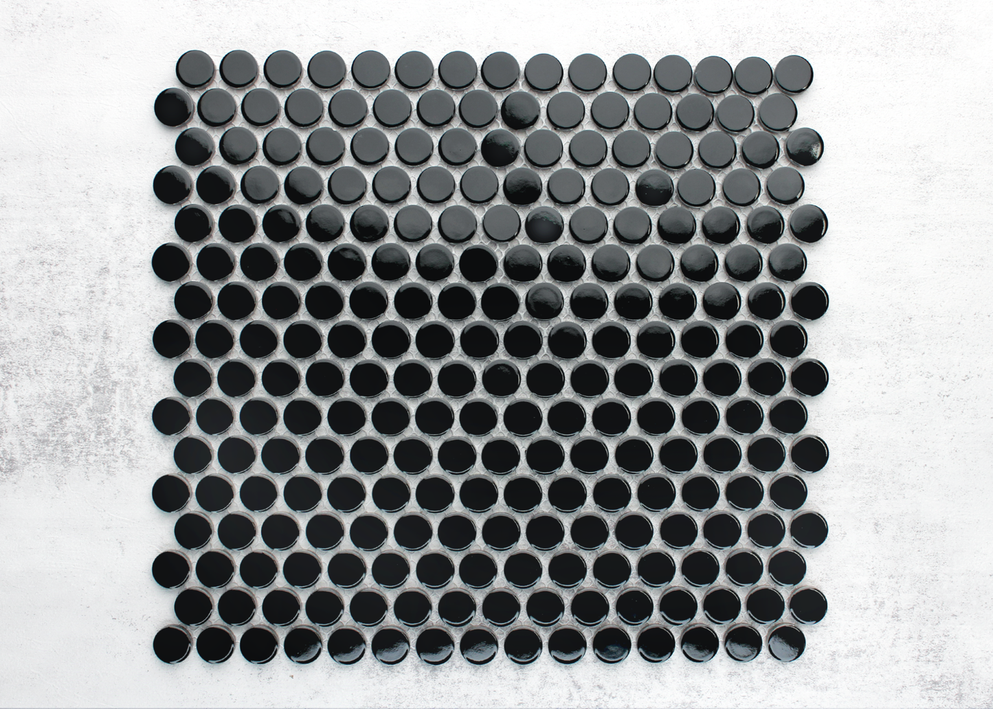 Black Gloss Penny Round-PENNY ROUND-Mosaic Mode