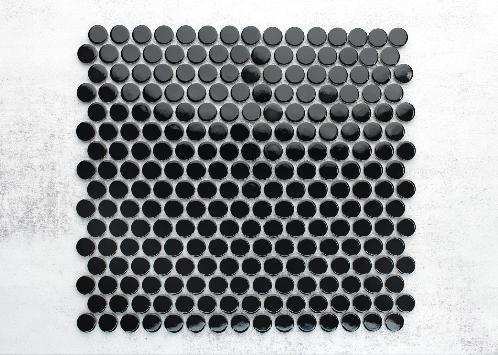 Black Gloss Penny Round-PENNY ROUND-Mosaic Mode