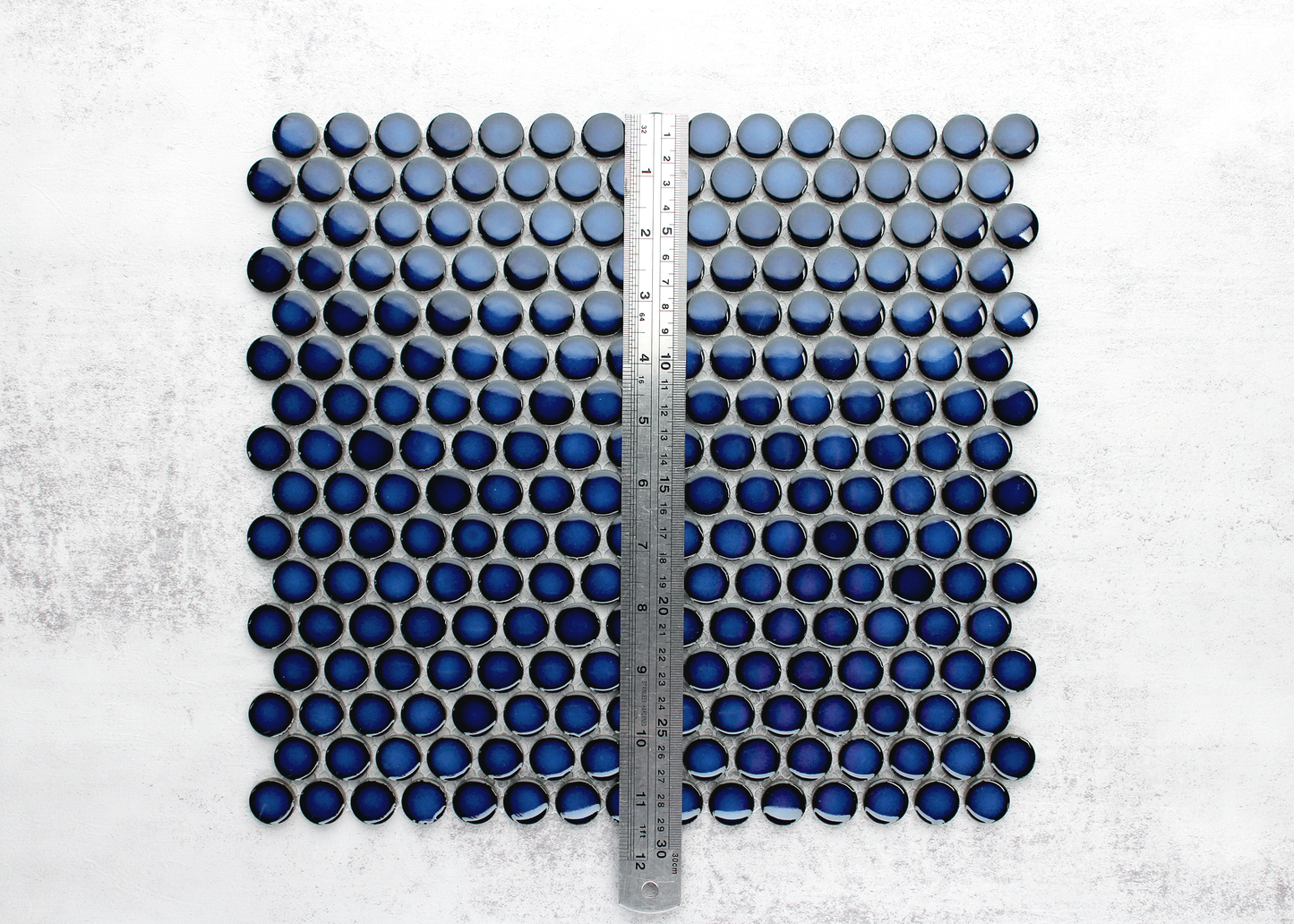 Cobalt Blue Gloss Penny Round-PENNY ROUND-Mosaic Mode