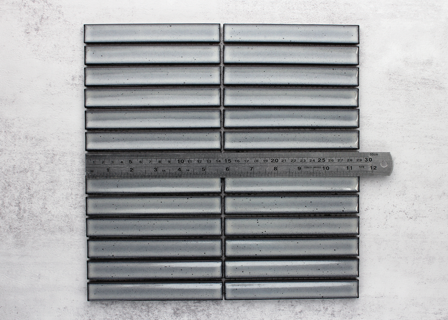 Antique Grey Concave Finger-KIT KAT-Mosaic Mode