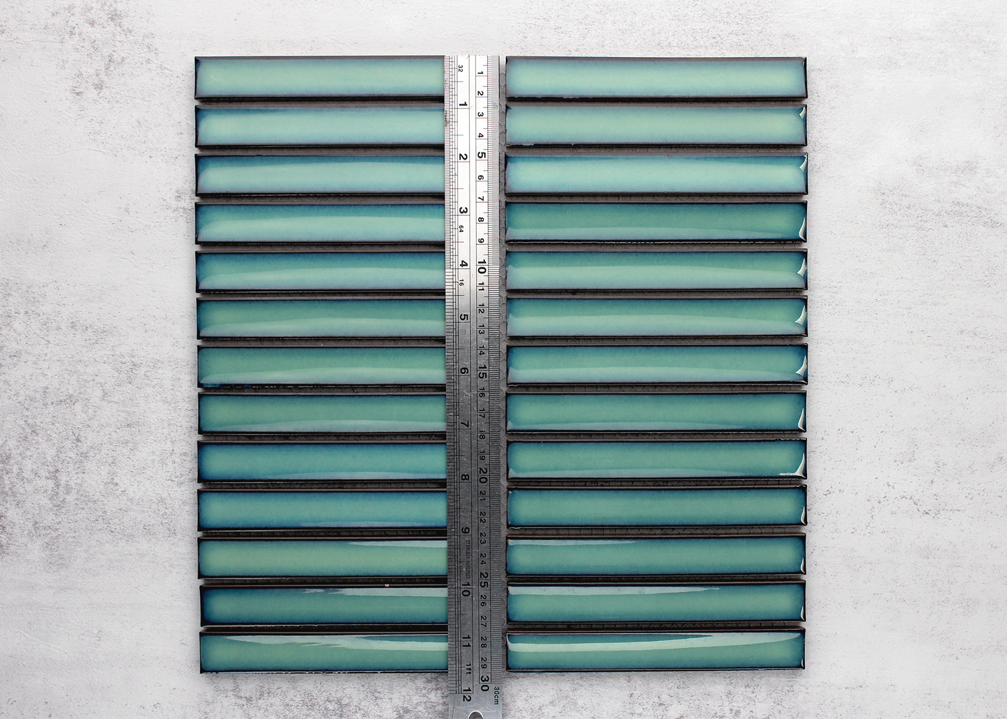 Antique Green Concave Finger-KIT KAT-Mosaic Mode