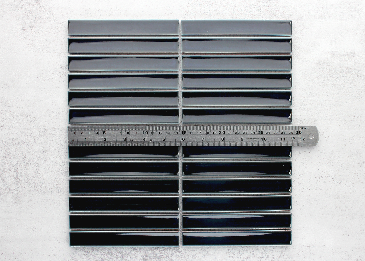 Dark Navy Concave Finger-KIT KAT-Mosaic Mode