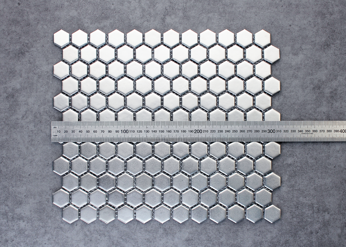 Metal Plated Small Hexagon-HEXAGON-Mosaic Mode