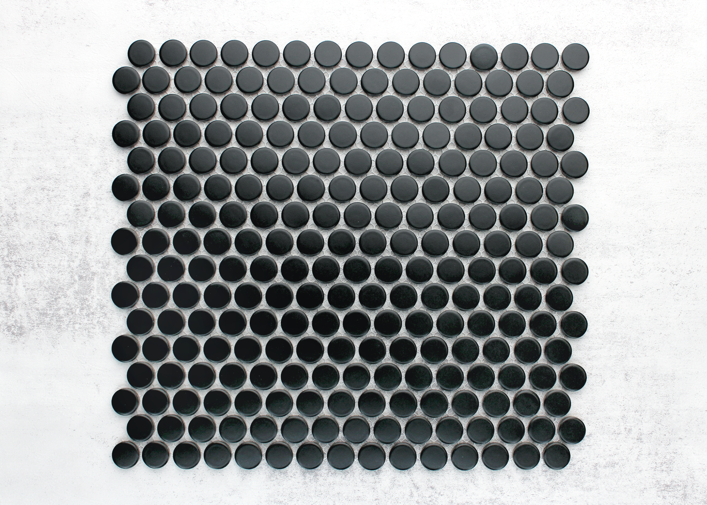 Black Matt Penny Round-PENNY ROUND-Mosaic Mode