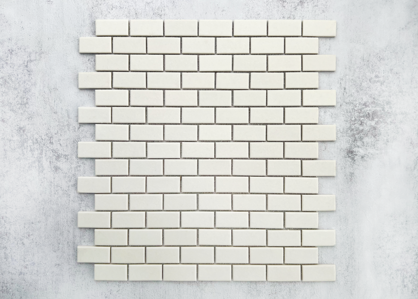 Off White Unglazed Rectangle-UNGLAZED-Mosaic Mode