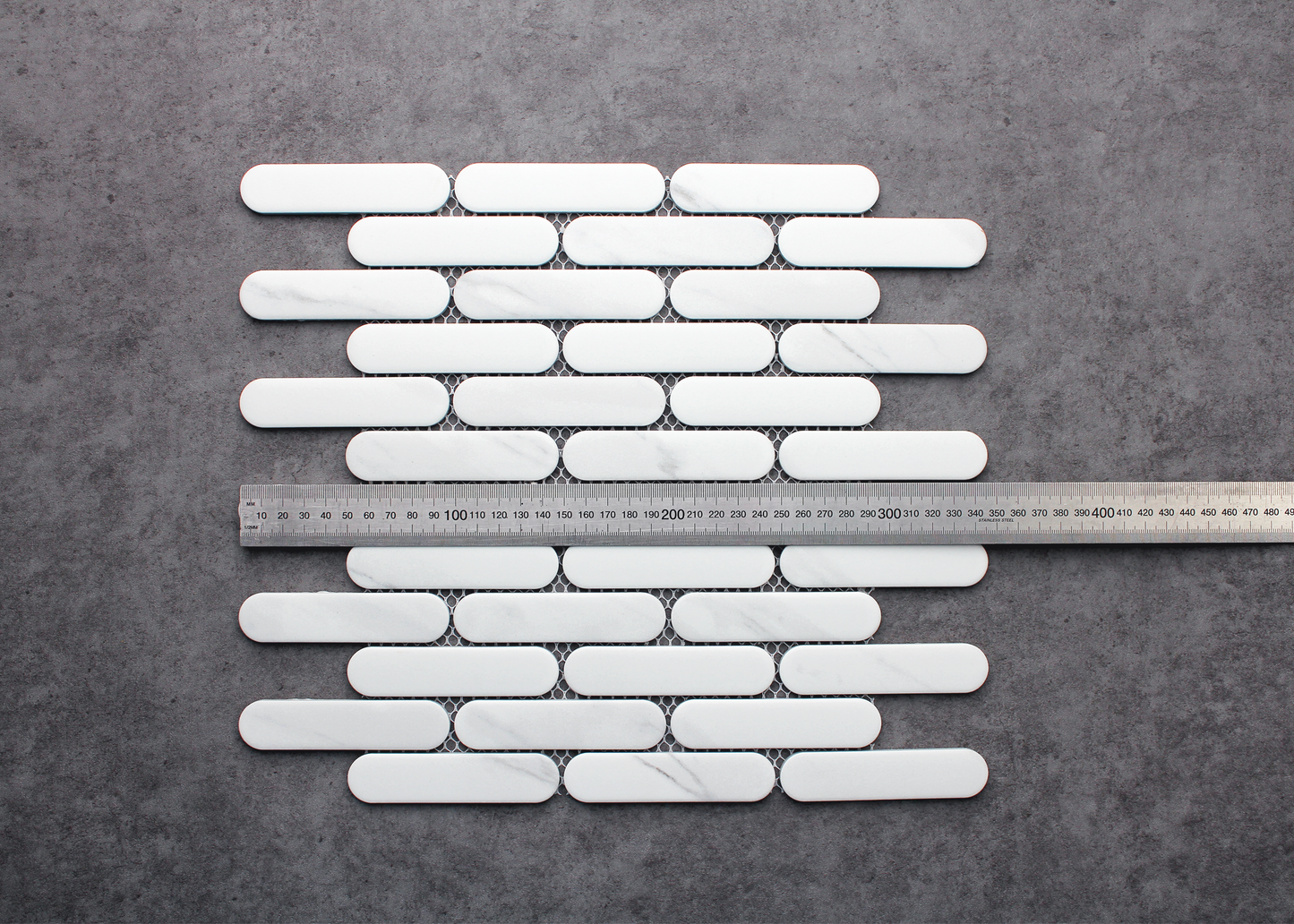 Carrara Matt Round Finger-ROUND FINGER-Mosaic Mode