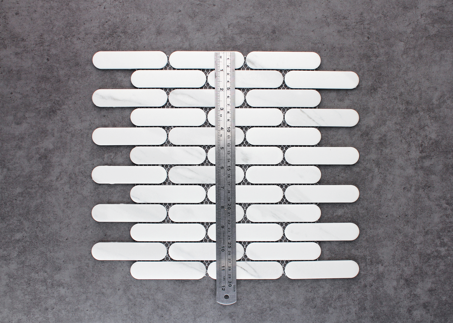 Carrara Matt Round Finger-ROUND FINGER-Mosaic Mode
