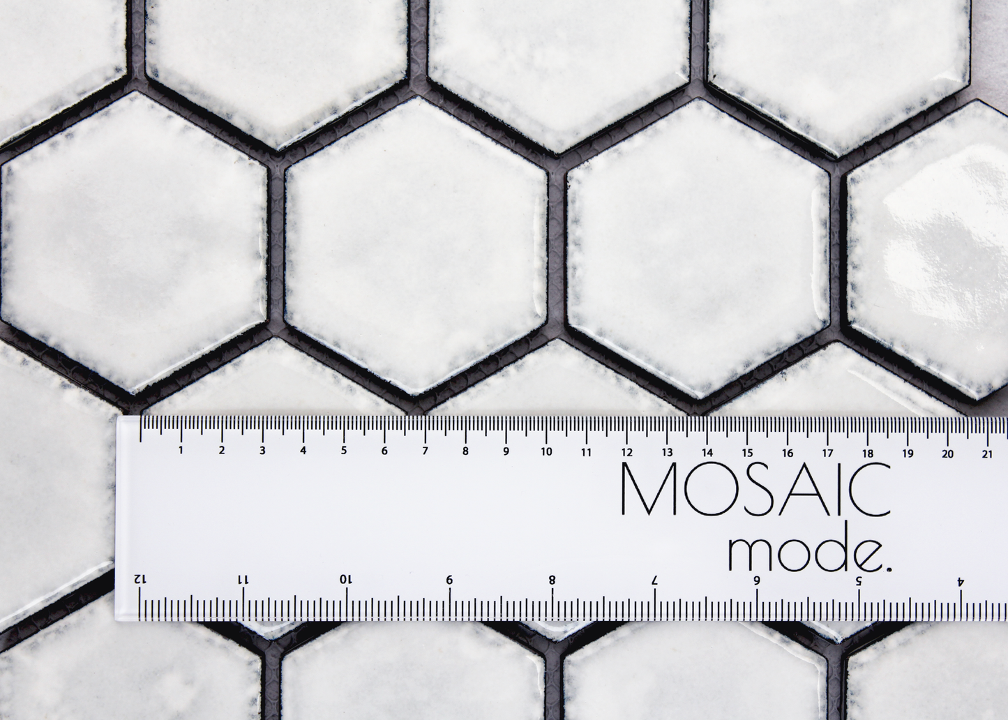 Antique Pearl Gloss Hexagon-HEXAGON-Mosaic Mode