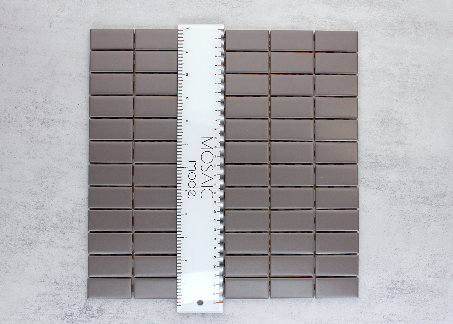 Mushroom Matt Porcelain Glazed Rectangle-GLAZED PORCELAIN-Mosaic Mode