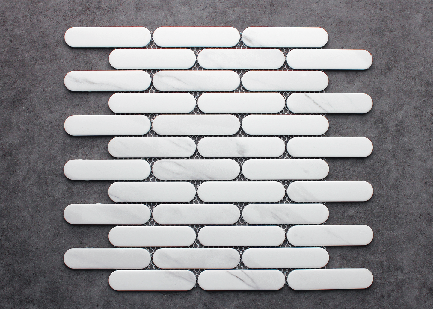 Carrara Matt Round Finger-ROUND FINGER-Mosaic Mode