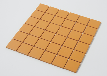 Butterscotch Unglazed Square-BASEIKE-Mosaic Mode