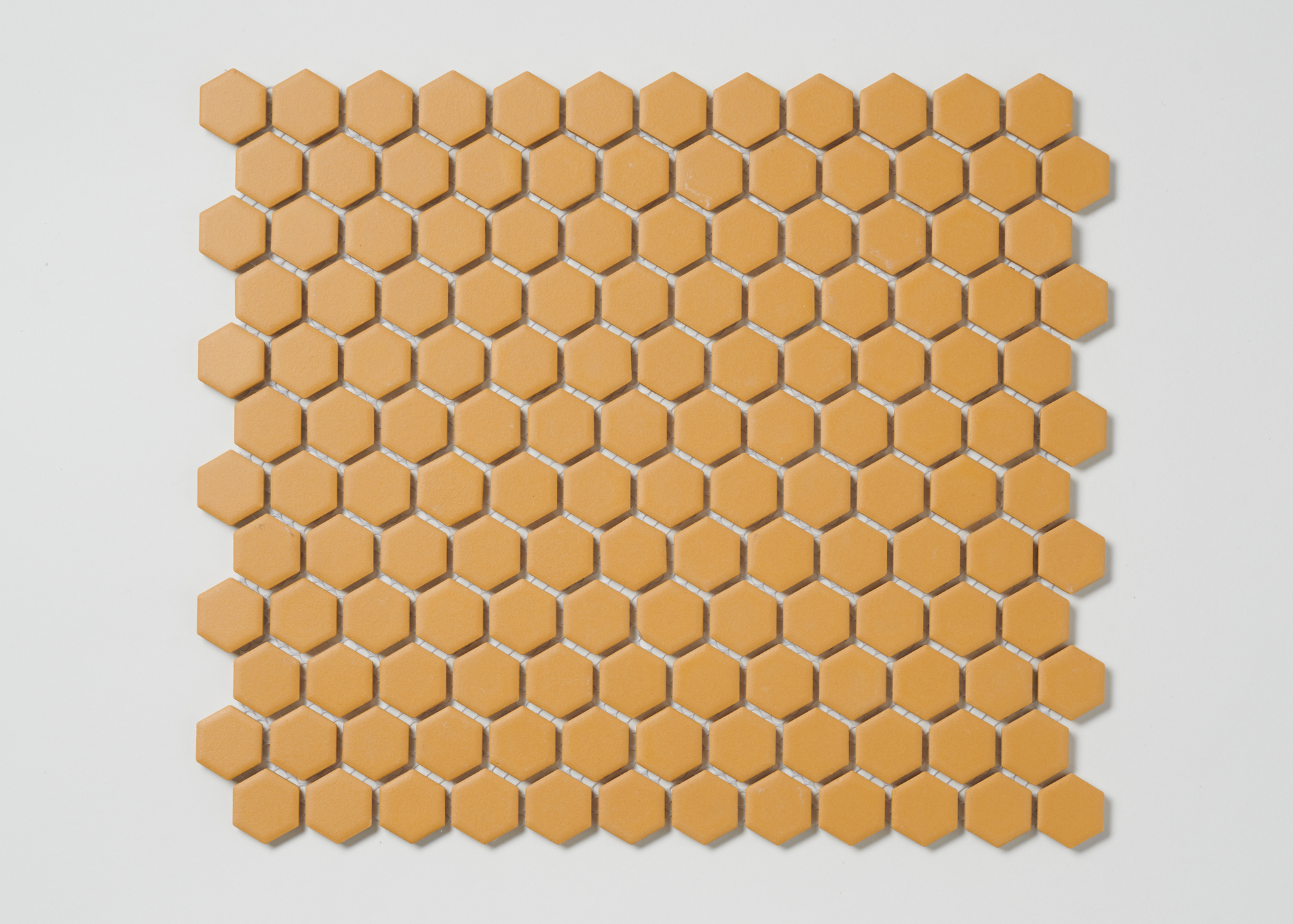 Butterscotch Glazed Small Hexagon-HEXAGON-Mosaic Mode