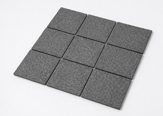 Charcoal Speckled Unglazed Large Square-UNGLAZED-Mosaic Mode