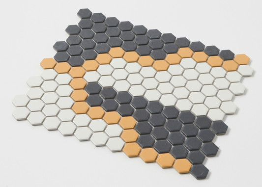 London Glazed Small Hexagon-HEXAGON-Mosaic Mode