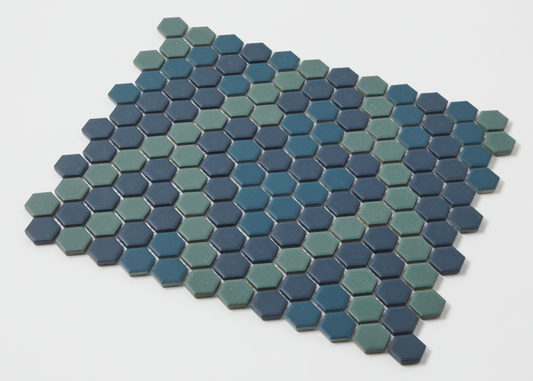Lucerne Glazed Small Hexagon-HEXAGON-Mosaic Mode