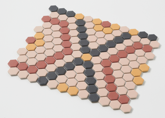 Marrakesh Glazed Small Hexagon-HEXAGON-Mosaic Mode