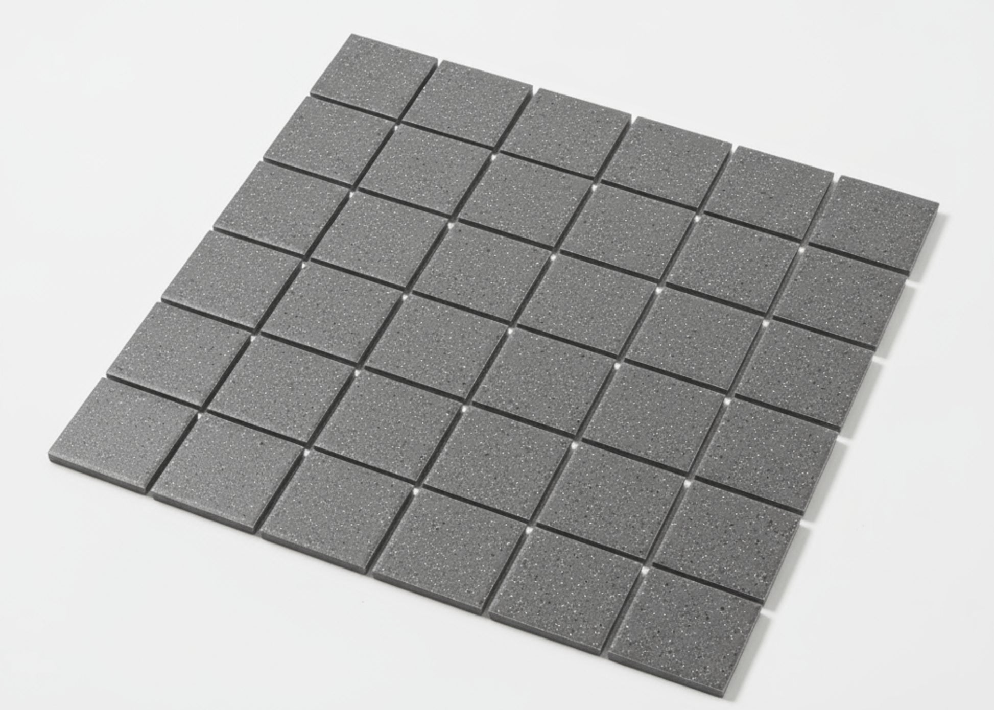 Midnight Speckled Unglazed Medium Square-UNGLAZED-Mosaic Mode