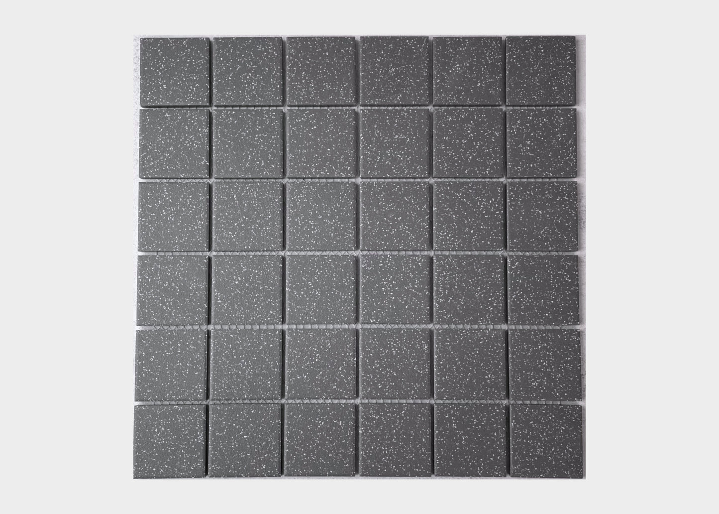 Midnight Speckled Unglazed Medium Square-UNGLAZED-Mosaic Mode