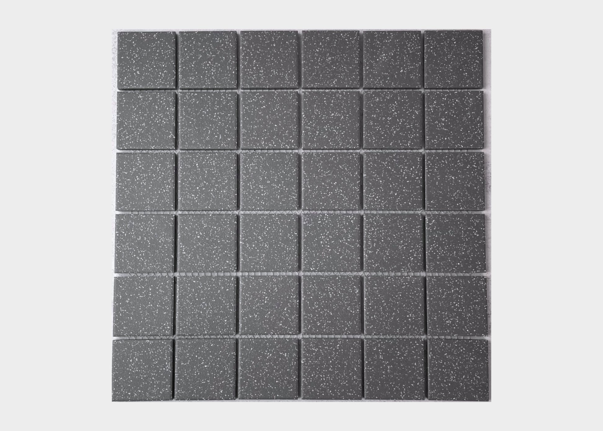 Midnight Speckled Unglazed Medium Square-UNGLAZED-Mosaic Mode