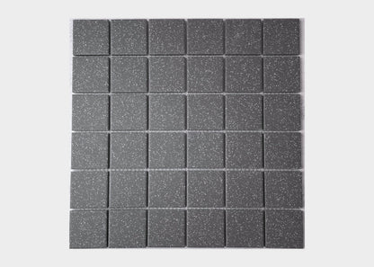 Midnight Speckled Unglazed Medium Square-UNGLAZED-Mosaic Mode