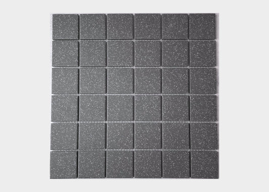 Midnight Speckled Unglazed Medium Square-UNGLAZED-Mosaic Mode