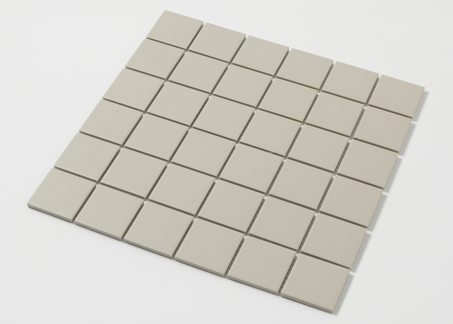 Fog Grey Unglazed Medium Square-UNGLAZED-Mosaic Mode