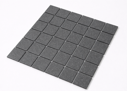 Midnight Speckled Unglazed Medium Square-UNGLAZED-Mosaic Mode