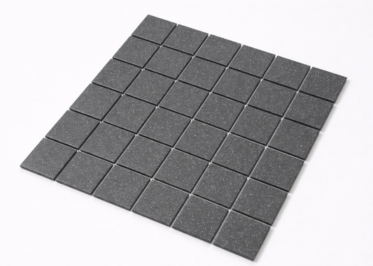 Midnight Speckled Unglazed Medium Square