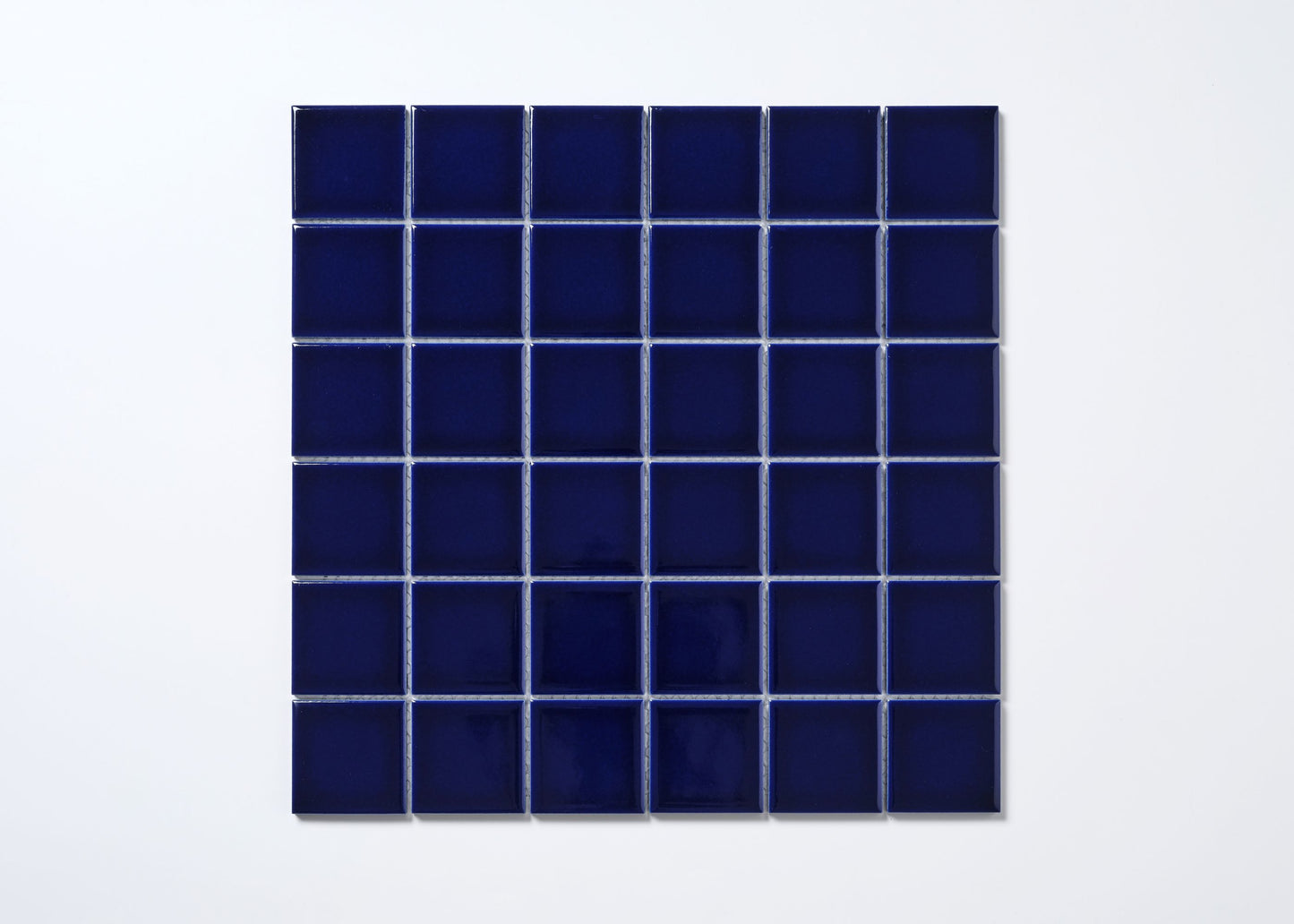 Prussian Blue Gloss Medium Square-GLAZED PORCELAIN-Mosaic Mode