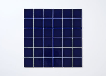 Prussian Blue Gloss Medium Square-GLAZED PORCELAIN-Mosaic Mode