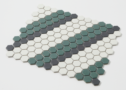 Paris Glazed Small Hexagon-HEXAGON-Mosaic Mode