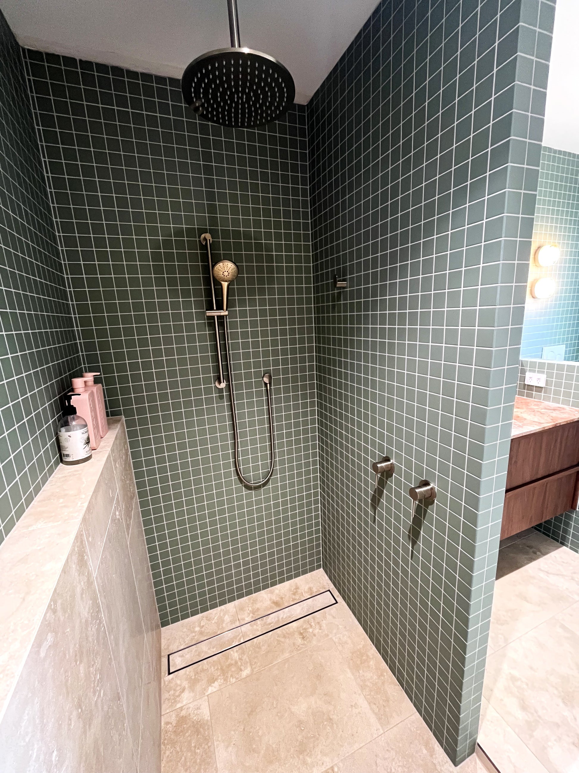 Pistachio Green Unglazed Medium Square-UNGLAZED-Mosaic Mode
