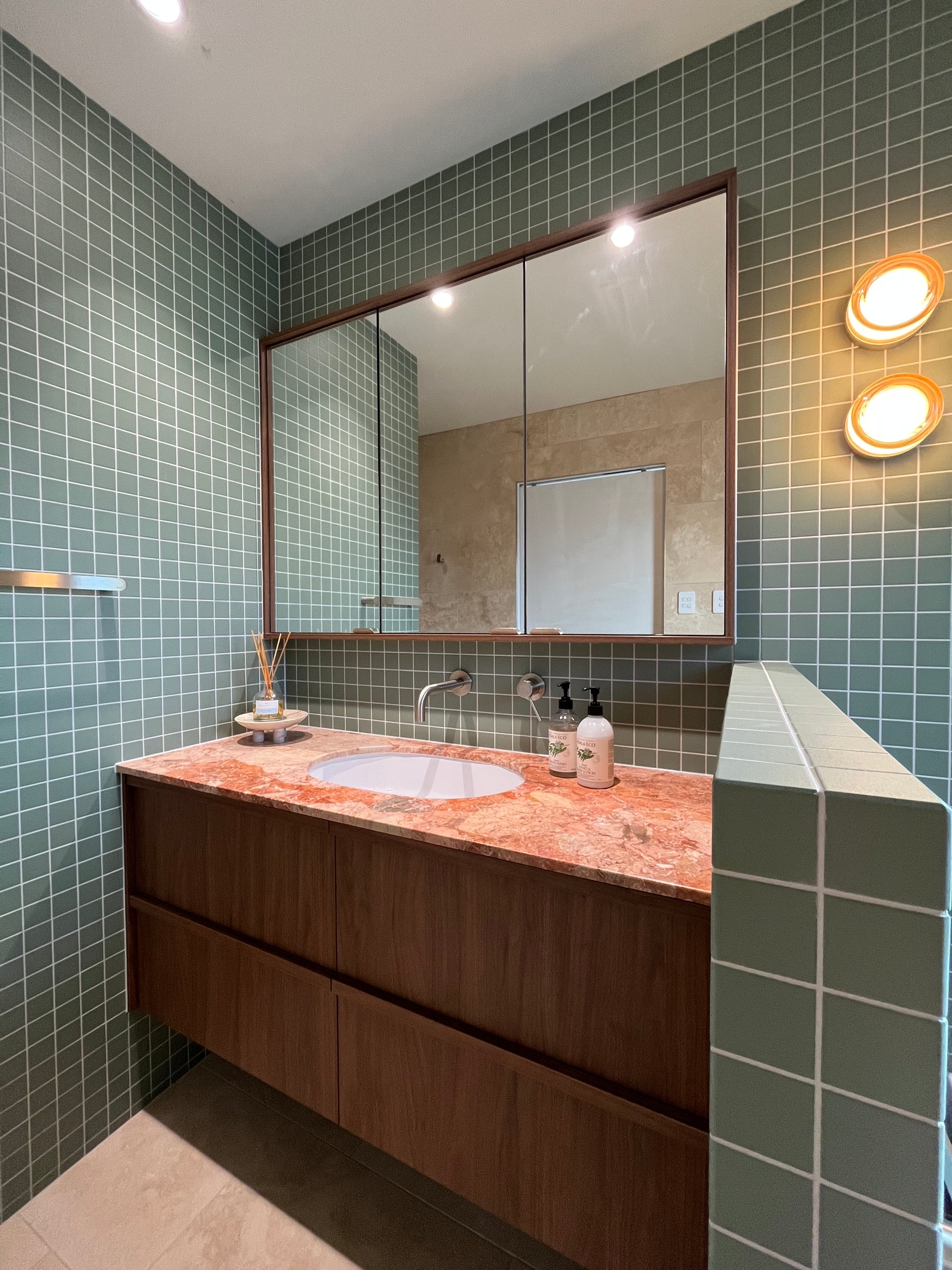 Pistachio Green Unglazed Medium Square-UNGLAZED-Mosaic Mode