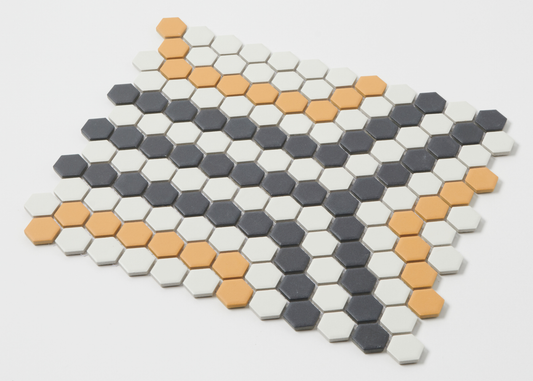 Seoul Glazed Small Hexagon-HEXAGON-Mosaic Mode