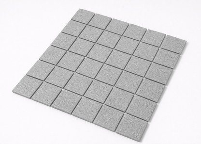 Smoke Speckled Unglazed Medium Square-UNGLAZED-Mosaic Mode