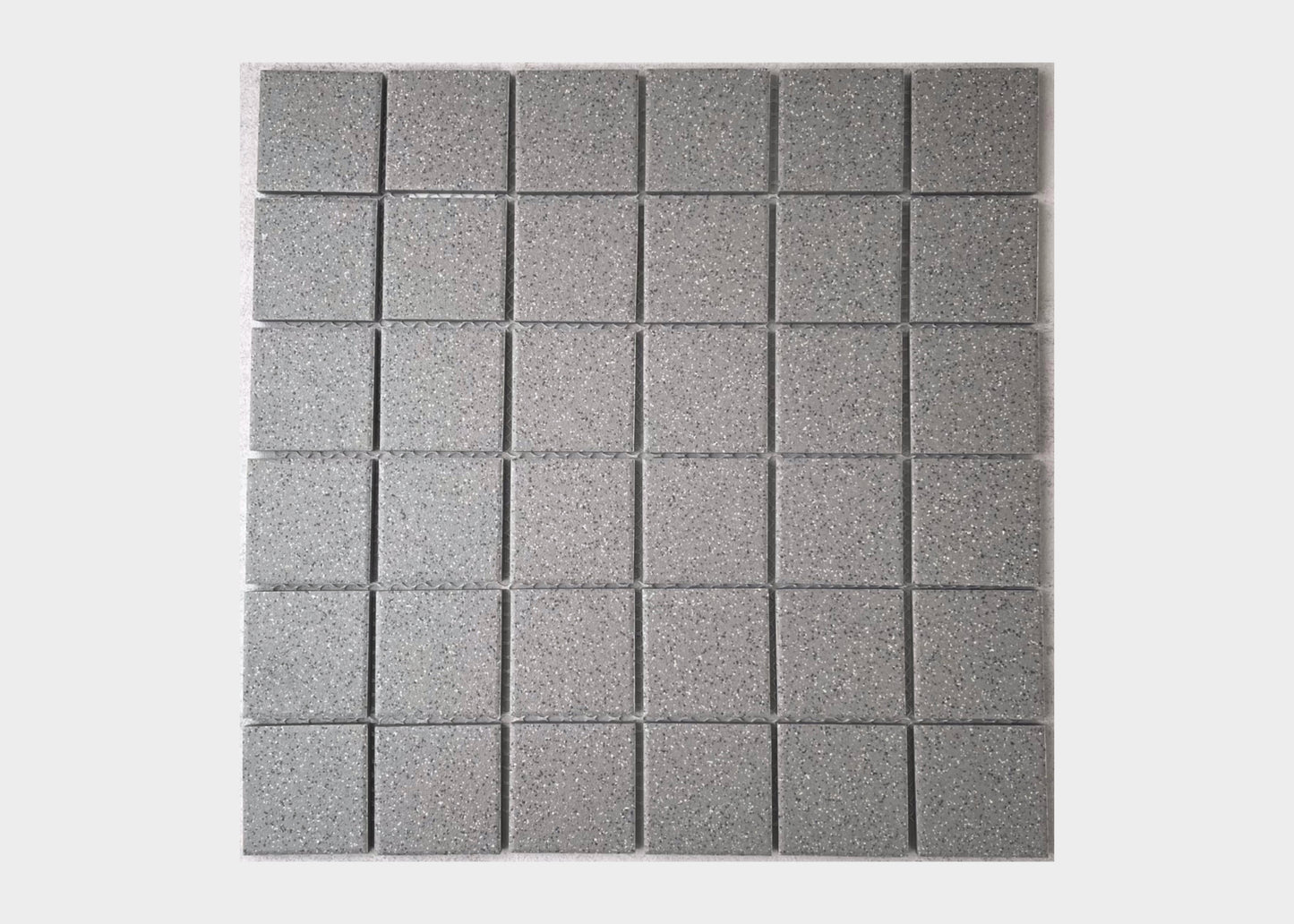 Smoke Speckled Unglazed Medium Square-UNGLAZED-Mosaic Mode