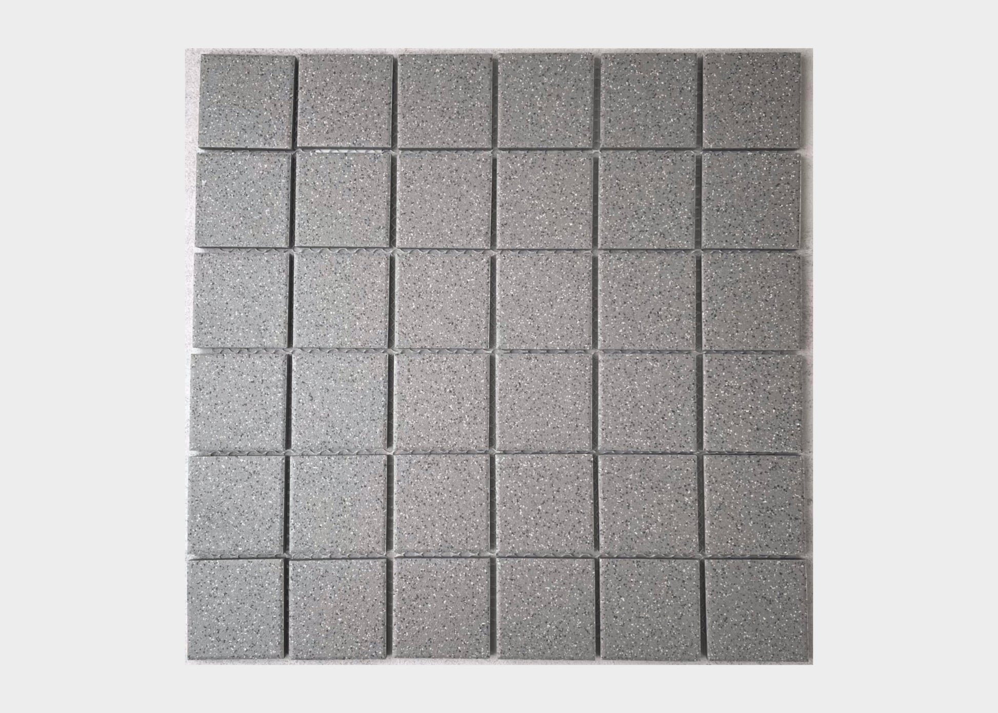 Smoke Speckled Unglazed Medium Square-UNGLAZED-Mosaic Mode