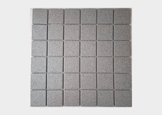 Smoke Speckled Unglazed Medium Square-UNGLAZED-Mosaic Mode