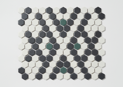 Vancouver Glazed Small Hexagon-HEXAGON-Mosaic Mode