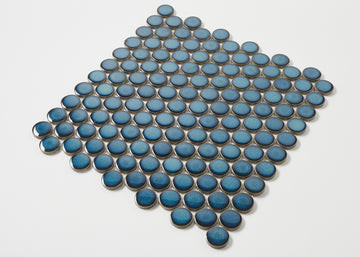 Bondi Blue Large Penny Round-PENNY ROUND-Mosaic Mode